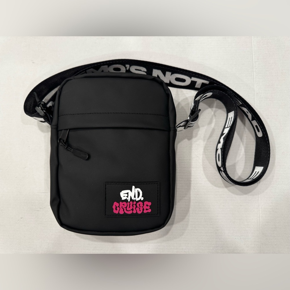 Emo’s Not Dead Cruise Merch Purse Bag Swag Bag Tags Eyeliner Nail Polish END